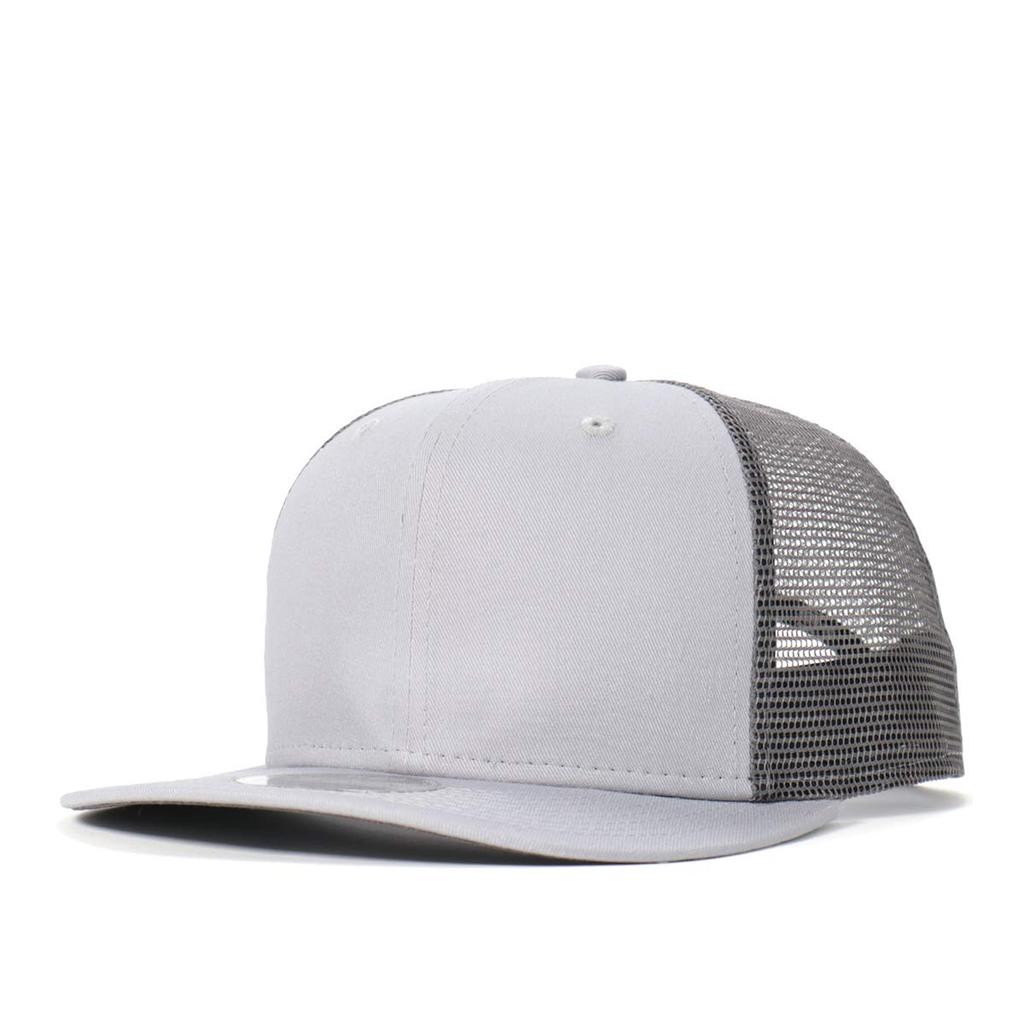 (New Era) NEW ERA Cap Mesh Cap 9FIFTY ORIGINAL FIT GrayGraphite FREE (Size Adjustable)