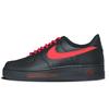 Air Force 1 Abrasion Resistant Balance Low Top Skateboard Shoes Unisex Black Red CW2288-001(Team1572- )