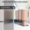 Magnetic Water Bottle Organizer 8lb Max Load Space Saving Design Coffee Cup Holder Suitable for Mugs Neatly Organized