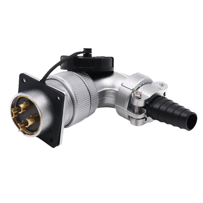 Weipu Aviation Plug WS324 Male Connector for Mechanical Robots (6 To 19 Core Options)