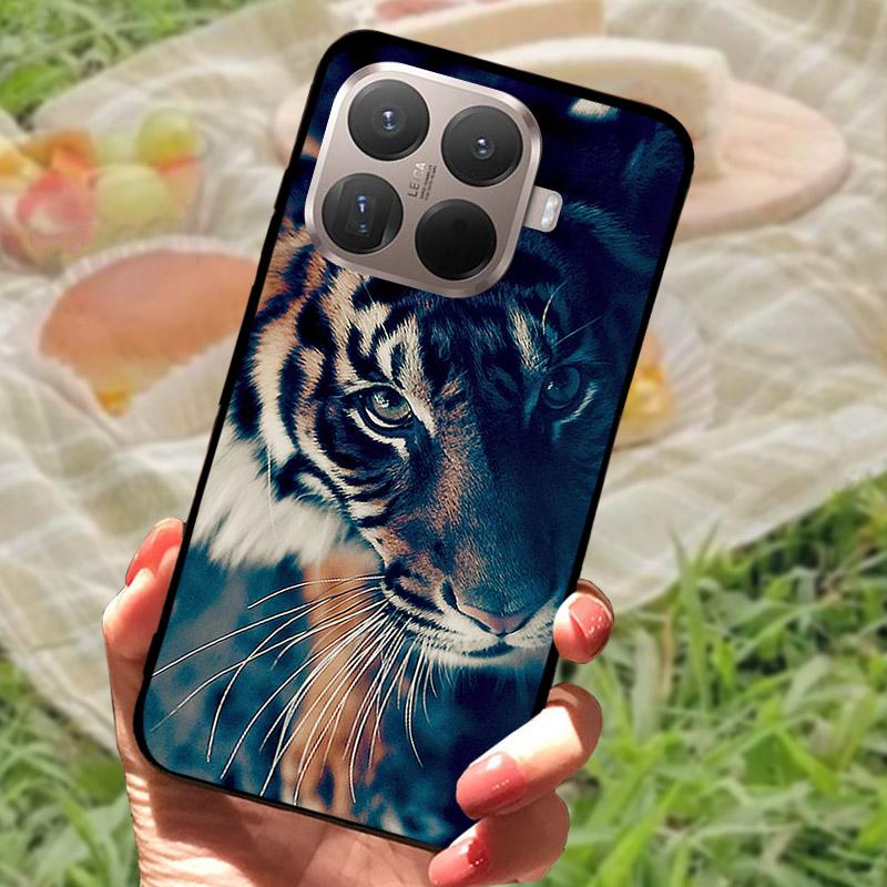 For Xiaomi 15T Pro 15TPro Case Fashion Cool Lion Cover For Xiaomi Mi 15 T Pro Shockproof Funda Soft TPU Silicone Phone Casing