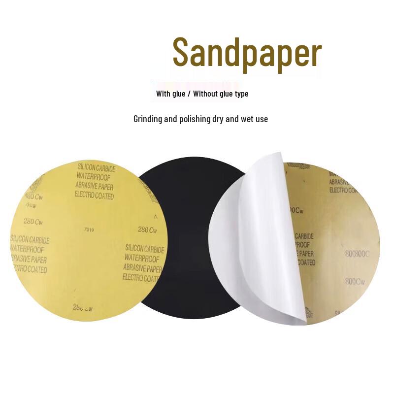 Adhesive-Backed Metallographic Polishing Sandpaper