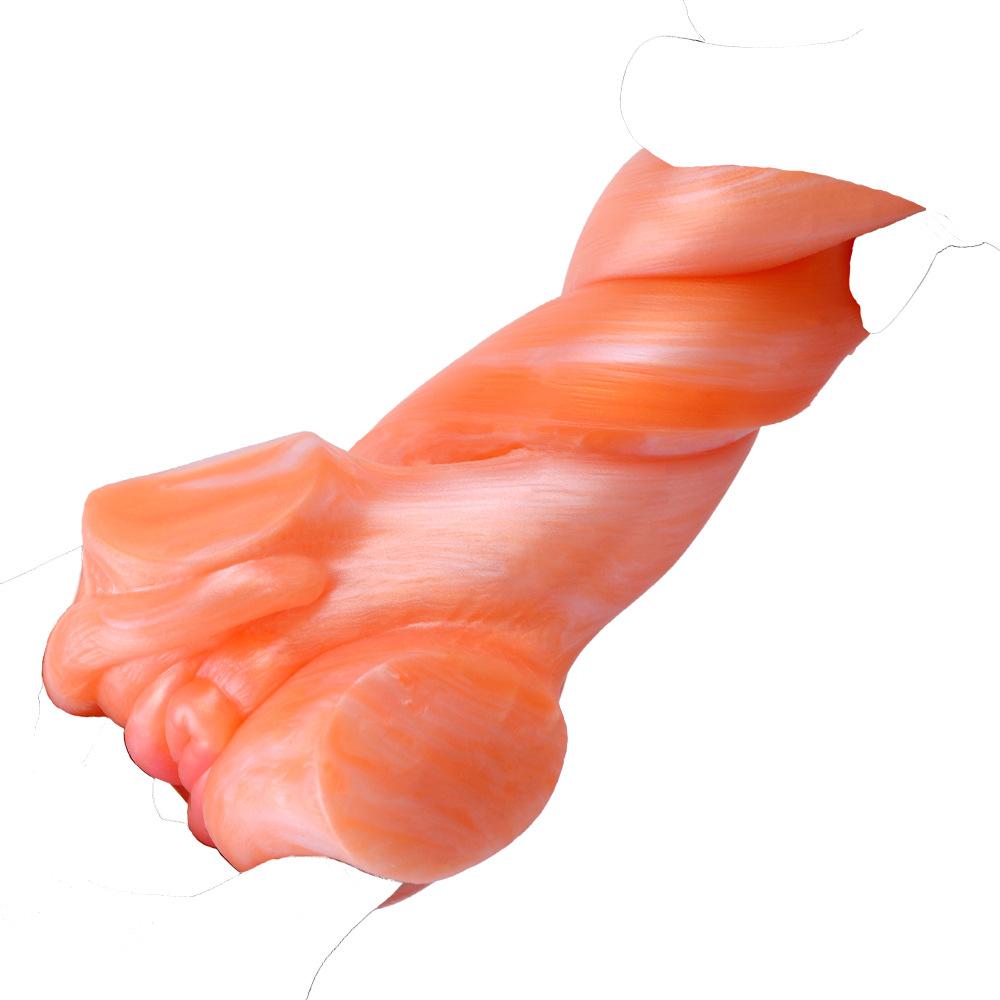 Płynny silikonowy masturbator 761G 11*15,5CM Jet Cup z wibratorem zabawki erotyczne dla mężczyzn analogowy kot pochwa symulowane zwierzę tyłek anal