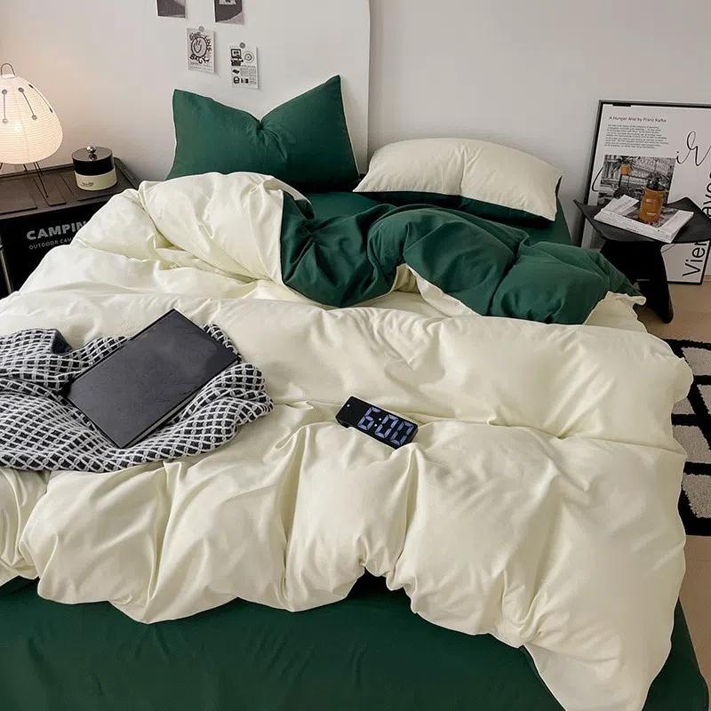 4-piece Cotton Bed Sheet Quilt Cover Student Dormitory Cotton Bed Hats Bedding