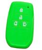 IKT Smart Key Silicone Cover for Toyota Cars, 4 Buttons, Green/New Noah (2022~), New