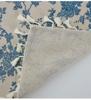 North American Style Cotton Linen Printed Curtains with Tassels, No-Drill Rod Pocket for Balcony or Bay Windows