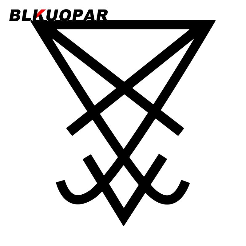 BLKUOPAR Bible Jesus Lucifer Satan Angel Demon Religious Icon Creative Car Stickers Windows Trunk Helmet Decals VAN Accessories