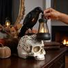 Lampe d'Halloween Ornement Décoratif pour Décoration d'Intérieur Gothic Sinistre Affichage