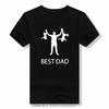 THE BEST DAD&I HAVE THE BEST DAD EVER T-shirt Fashion Cotton O-neck Short Sleeved T Shirt Men Oversized Fitness Tshirt - Men'...
