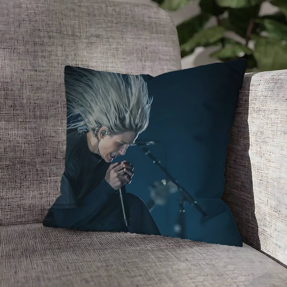 Rock E-Emily A-Armstrong Throw Pillow Case For 45x45cm 40x40cm 55x55cm 50x50cm 30x30cm Square Car Pillowcase Shell