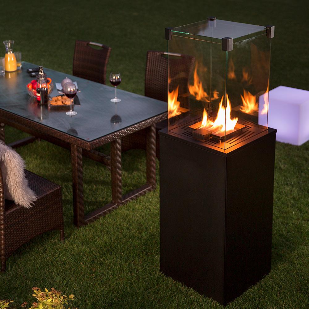 Terrasse Gassvarmer Stål manuell 8,2 kW