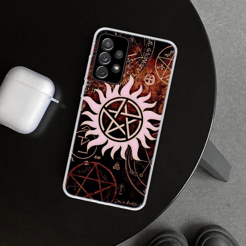 Babaite Supernatural SPN Dean And Sam Phone Case Cover for Samsung Galaxy A12 A22 A32 A52 A72 A02S A51 A50S A31 A20S A10S Note 2