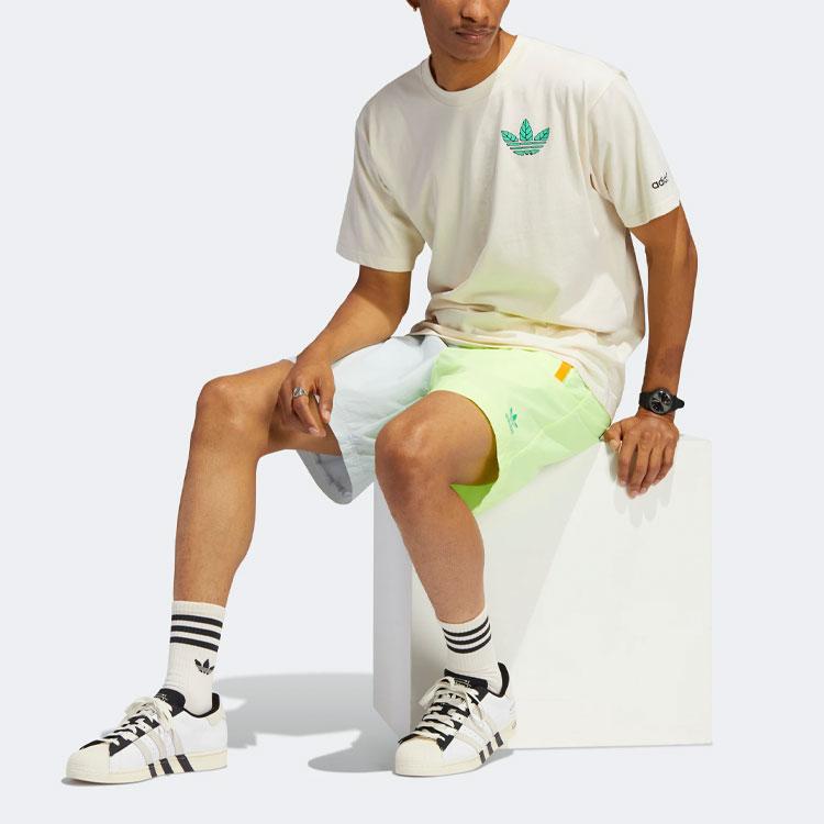 adidas Trefoil Leaves Tee Non Dyed/Multicolor Unisex Streetwear HC2140