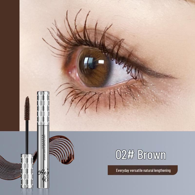 

HEYXI Han Yuanyi Удлиняющая тушь для ресниц «Легкое перо», Водостойкая и устойчивая к поту, Стойкая и придающая объем, 4 г