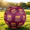 Queensland Maroons Size 5 Sports Training Ball Shock Absorbing Durable Ball For Match Daily Practice Outdoor Activities