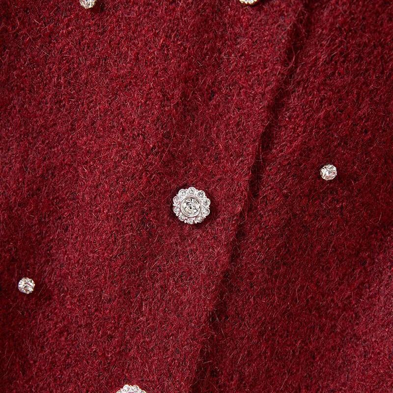 Women's Sparkling Beaded Knit Cardigan