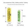 Rechargeable Nickel-Cadmium and NiMH Battery Set - No. 5 & No. 7 Large Capacity Batteries, Spot Delivery