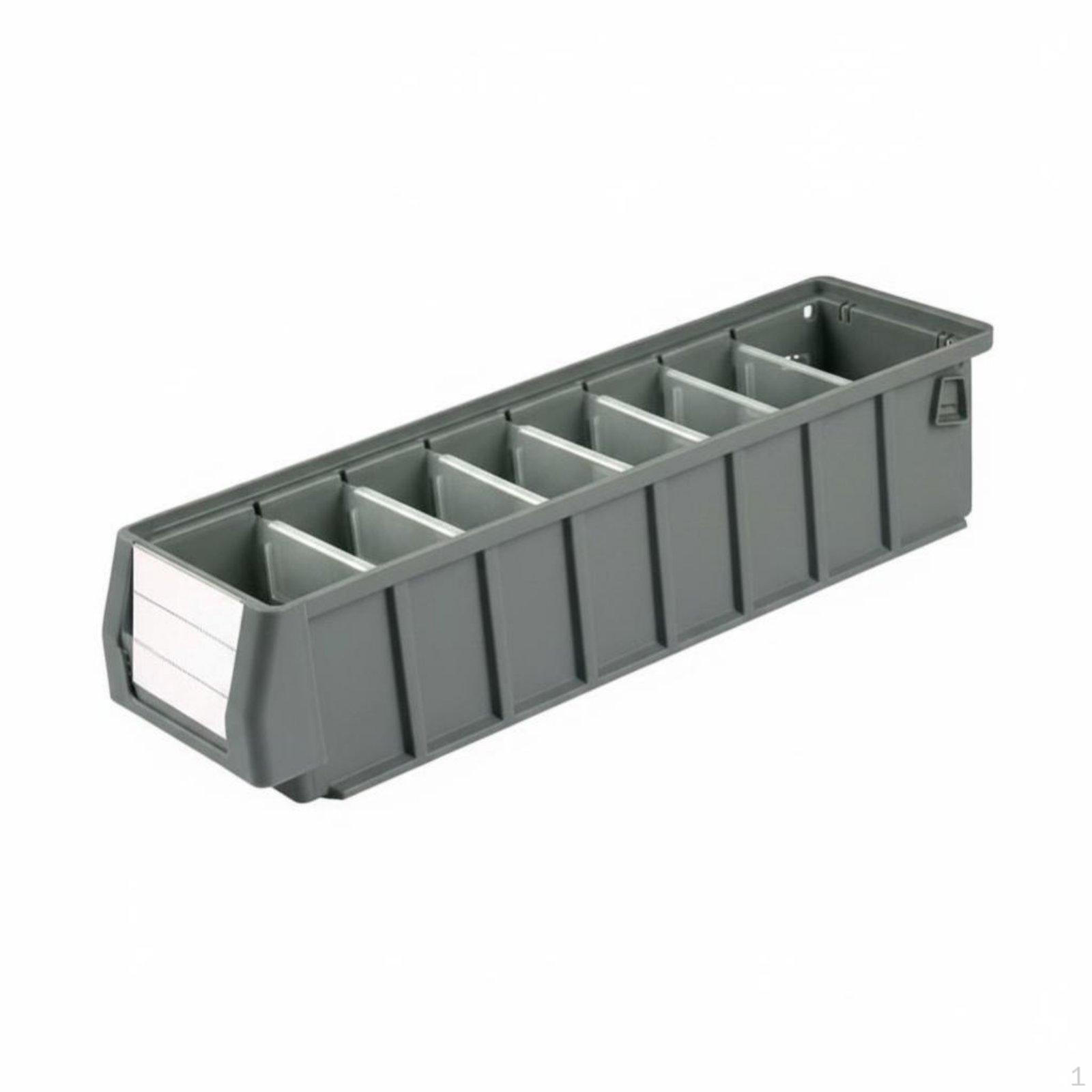 MultiCompartment Utility Box Divided Compartments Parts Organizer sturdyDuty Workshop Container for