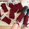 Harajuku Foot Warmers Warm Knit Bubble Socks Japanese Boot Socks  for Women & Girls