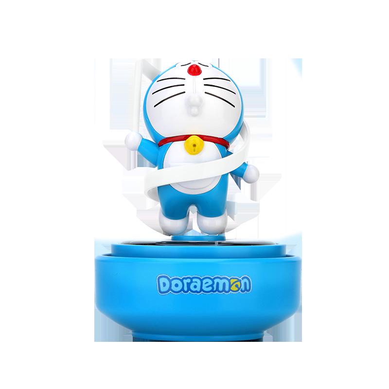 

Дораэмон Автомобильный освежитель воздуха на солнечной батарее, украшение с вращающимся мультяшным дизайном 68*68*92mm with Greeting Card Support