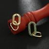 Unique Heart Ear Buckles Star Charm Earrings Geometric Fashion Females Ear Jewelry Suitable for Party and Daily Wear