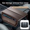 XKJC9 Car Seat Armrest Box Pad Elbow Cushion Height Storage Pocket For Citroen C5 C1 C2 C6 C4L DS3 DS4 DS5 C-Elysee Grand Berlingo