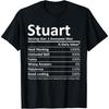 STUART Nutrition Funny Birthday Personalized Name Gift Idea T-Shirt