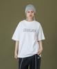 [Extra Large] Casual Standard Logo Short Sleeve Tee, Men's, White
