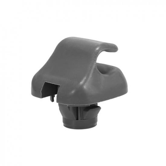 Pack of 2 For Honda Gray Car Sun Visor Hook Clip Bracket Retainer 88217S04003ZA