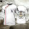 Fashion T-Shirt For Men's Shirt 3d Print Custom Short Sleeve Tops Barber Work Clothes Oversized Tee Shirt Men's Barber Clothes