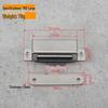 Magnetic Stainless Steel Cabinet Door Bumper & Clip for Wood Furniture