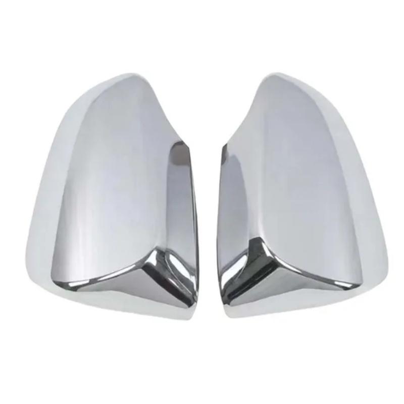 Door Mirror Shell For TOYOTA YARIS Vios 2013 2014 2015 2016 2017 2018 Chrome Silver Car Rearview Accessories Protective Cover