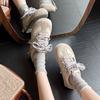 Niche Women's Autumn New Thick-soled Breathable Versatile Little White Shoes Retro Lightweight Casual Board Shoes