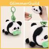 Cartoon Cute Plush Panda Keychain For Kids And Adults Perfect For Bag Decoration