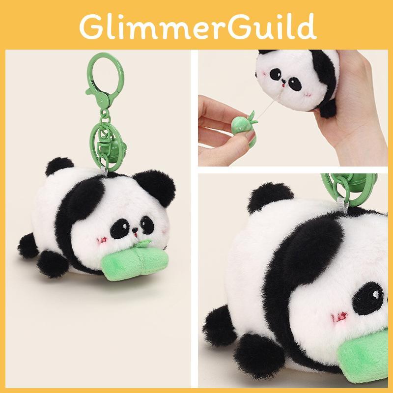 Cartoon Cute Plush Panda Keychain For Kids And Adults Perfect For Bag Decoration