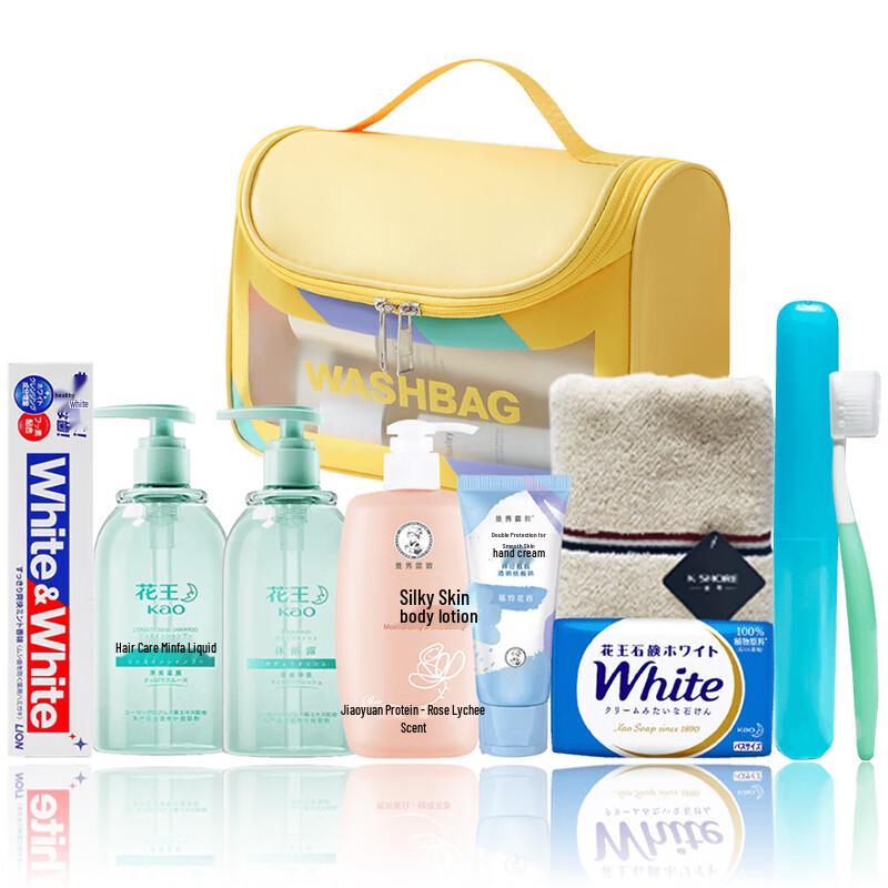 Travel Toiletry Kit 8-Piece Set Regular