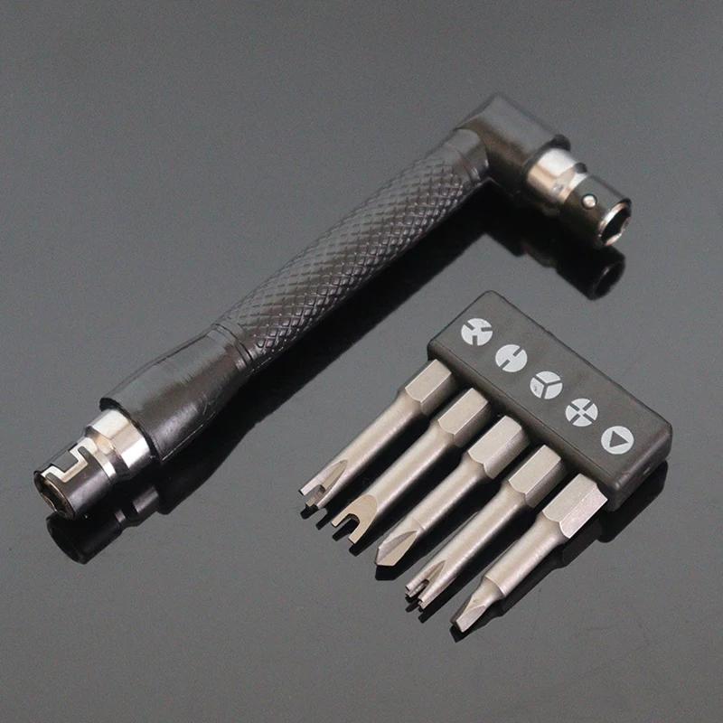 Screwdriver Bit Set 1/4'' Hex Shank Triangle U-shaped Y-shaped Three Points Special-Shaped Bit Set Hexagonal Interface