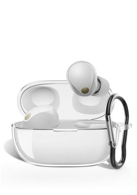 Vikisda Pouzdro pro Clear v září Ochranný kryt pro TPU Odnímatelné LED světlo Lze nosit a Plně odolné proti pádu Kompatibilní se sluchátky Sony