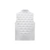 Anta Champion Série Tous Temps Couleur Unie Drapeau National Zippé Col Montant Gilet Duvet Homme gilet Blanc Papier 152410912-1