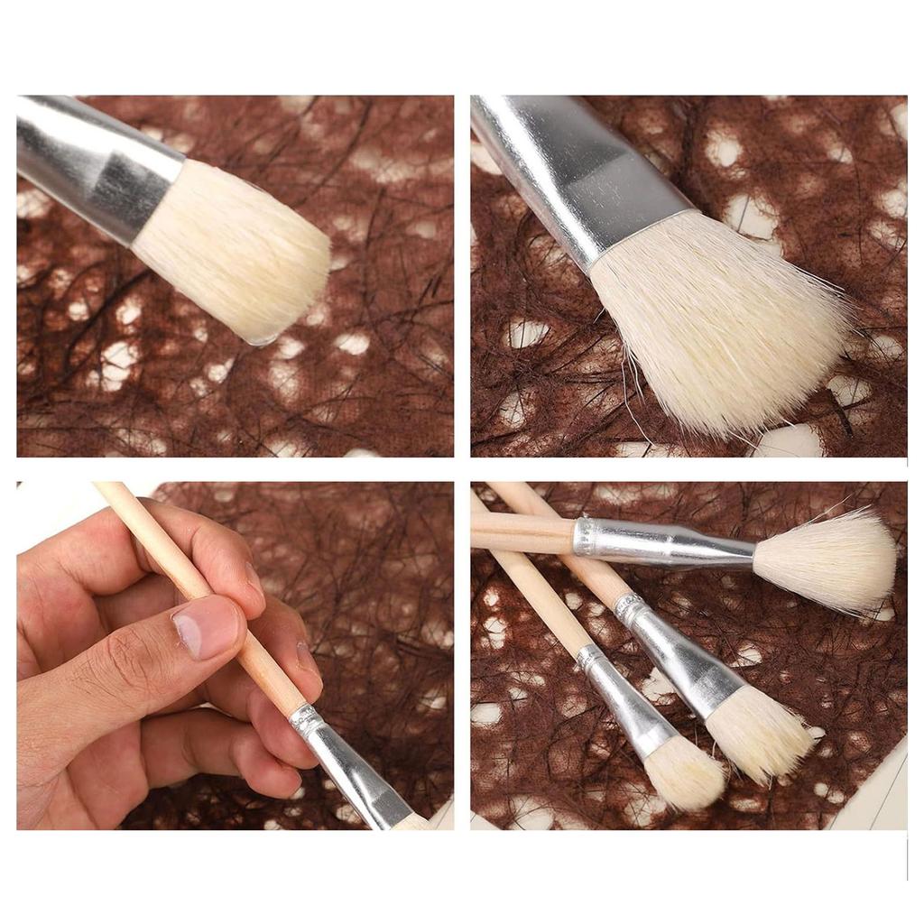 11 Pcs Watercolor Brushes Ceramic Painting Brush Artist Paint Brushes Practical Art Paintbrush Set Drawing Supplies
