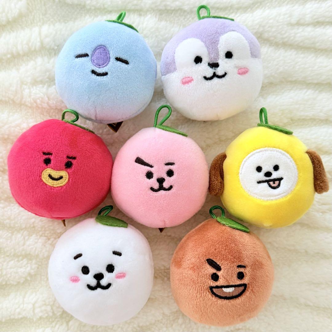 

[Б/У] [Окончательное снижение цены] BT21 Mochimochi круглая плюшевая игрушка