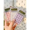Mini Calculator 8-Digit LCD Display Transparent Portable Calculator for Students