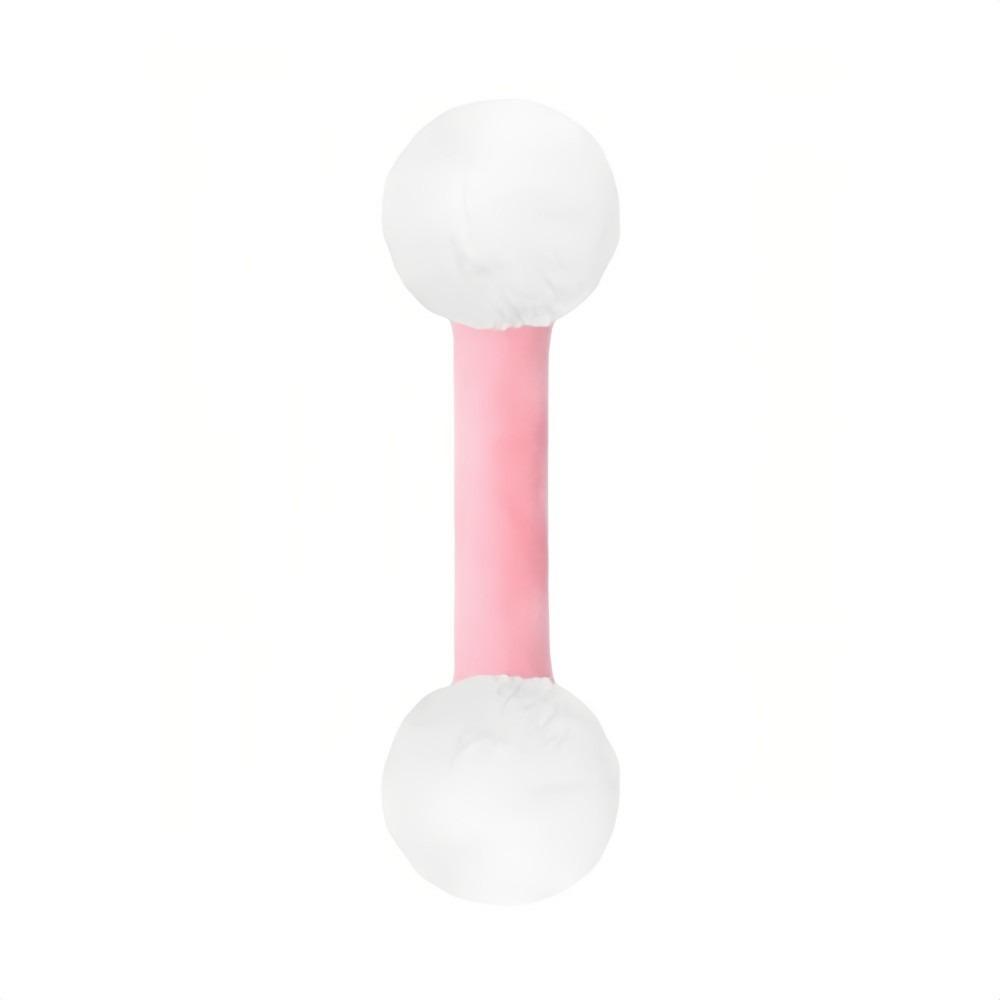 

Self-Play Cat Chew Rope Toy Durable Bite-Resistant Interactive Cat Toy Q Tip Cat Toy Indoor Cats розовый