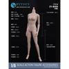 TOYBARJAPAN 1/6 Scale Action Figure ZYTOYS ZY-B008 Female Body Pearl White Skin Asian and Western Beauty