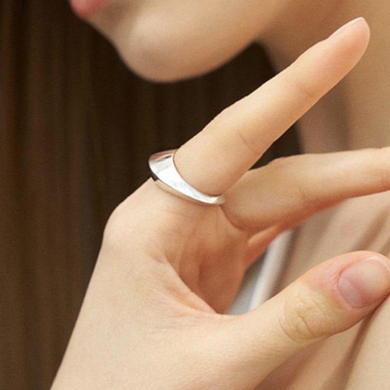 

cotoit Bold Shell Ring SILVER