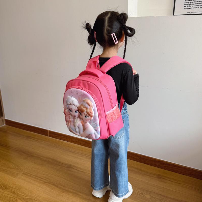 Kindergarten Primary School Students Schoolbag Cartoon Animation Cute Printed Boys And Girls Backpack Large Capacity Children'S Backpack Tide
