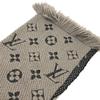 Louis Vuitton M72242 Echarpes Logo Mania Scarf Wool Verone Gray