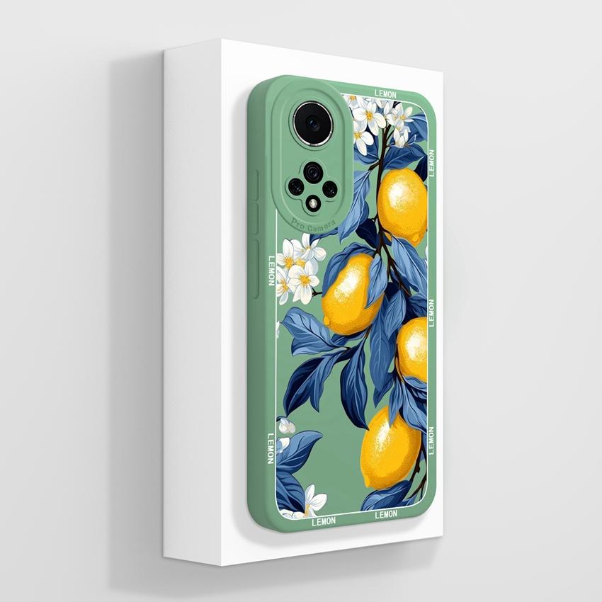 For Huawei Nova 9 10 11 Pro Y60 Y72 Phone Casing Pretty Watercolor Flowers Patterns Liquid Silicone Anti Drop Premium Protection Cover For Huawei Case