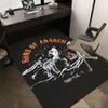 1pc Sons of Anarchy Themed Office Carpet Chair Mats - Durable Polyester Rug for Home Theater, Office, Dorm Room Decor - tA59