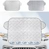 Windshield Cover For Ice And Snow Thicken Ice Snow Sun Cover Windshield Cover Sun Shade Frost Guard Snow Ice Removal Protector